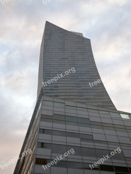 The Skyscraper Building Glass Office Building Skyscrapers