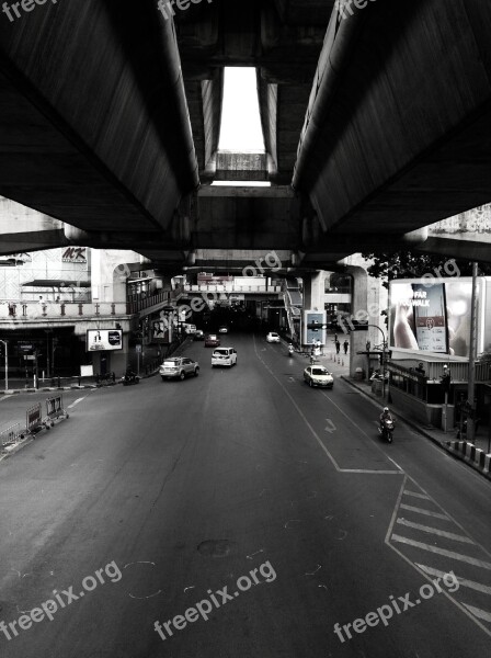 Thailand Road Landscape Thai Transportation