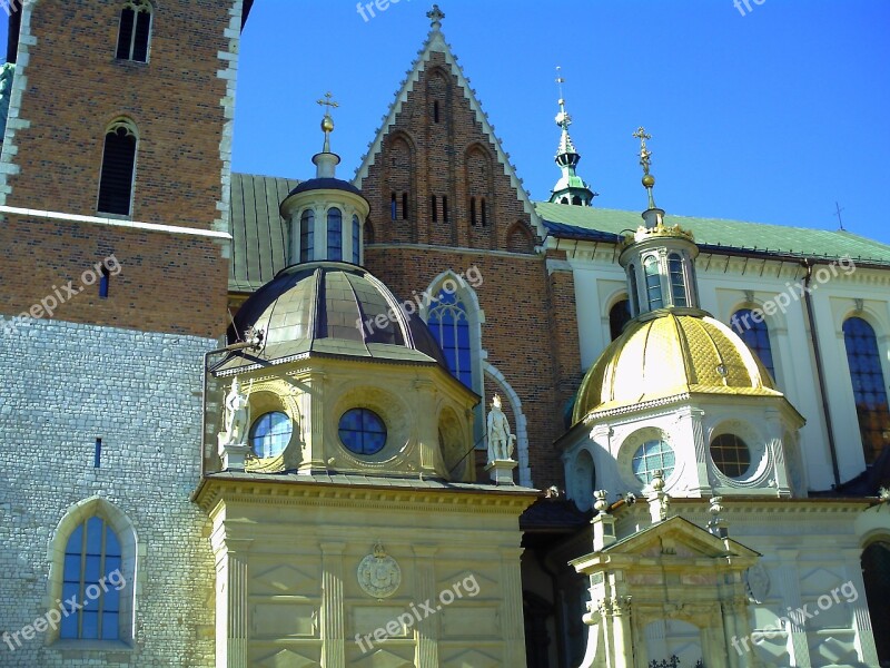 Poland Kraków Wawel Monument Sigismund's Chapel