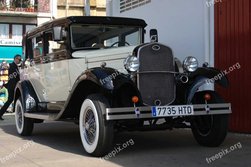 Automobile Ford Classic Car 1928 Free Photos