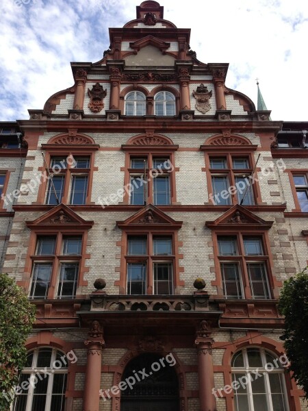 Schwerin Mecklenburg Western Pomerania State Capital Post Office Building