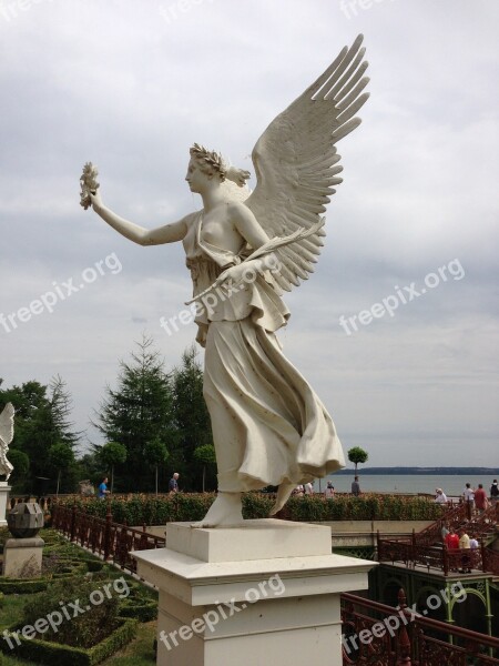 Angel Sculpture Schwerin Mecklenburg Western Pomerania State Capital