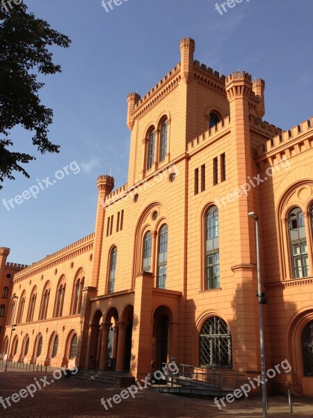 Schwerin Mecklenburg Western Pomerania State Capital Seat Of Government Building