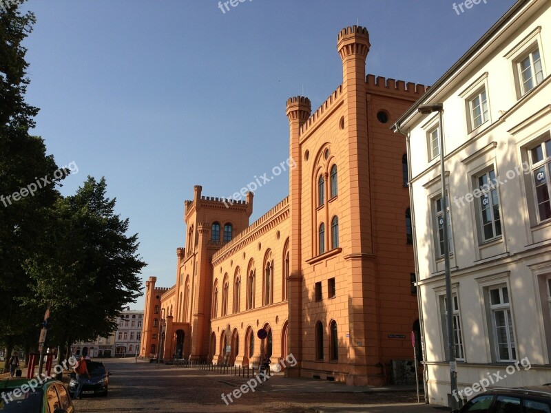 Seat Of Government Schwerin Mecklenburg Western Pomerania State Capital Building