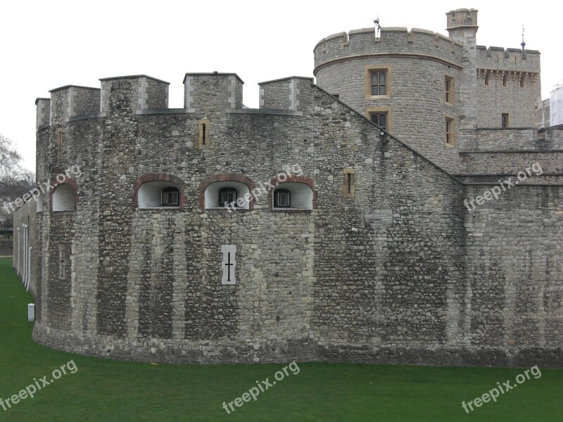 Tower Of London Fortress Middle Ages London England