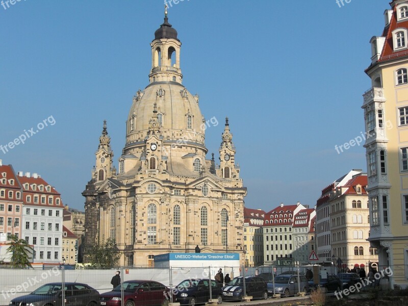 Frauenkirche Dresden Church Architecture Building