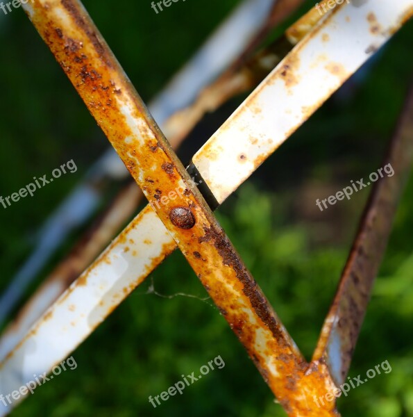 Rust Metal Table Free Photos