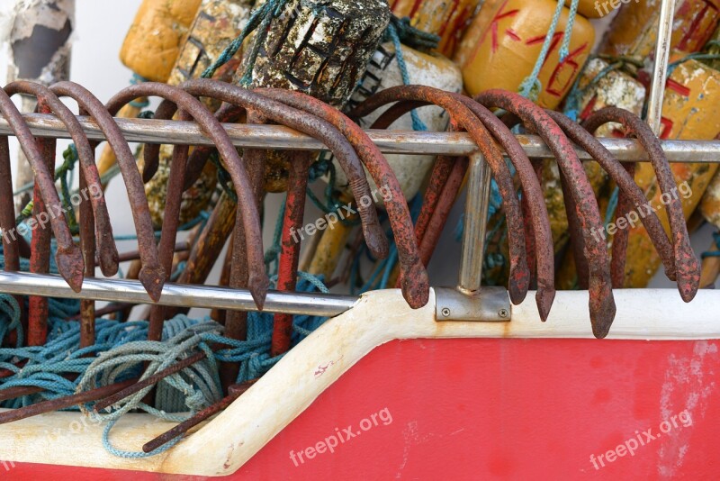 Cutter The Fisherman Hook Rope Boat