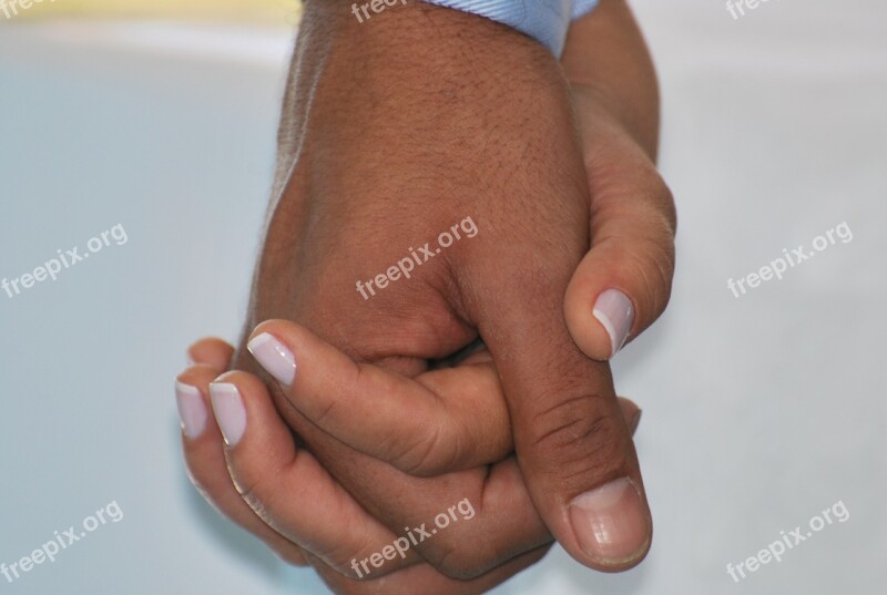 Hand In Hand Love Casal Marriage Passion