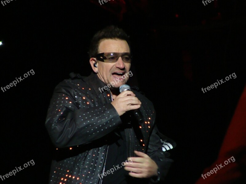 Paul David Hewson Singer Bono U2 Man