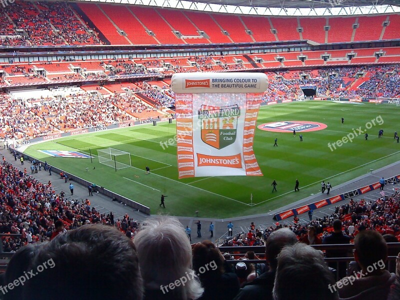 Wembley Stadium Soccer Football Sport