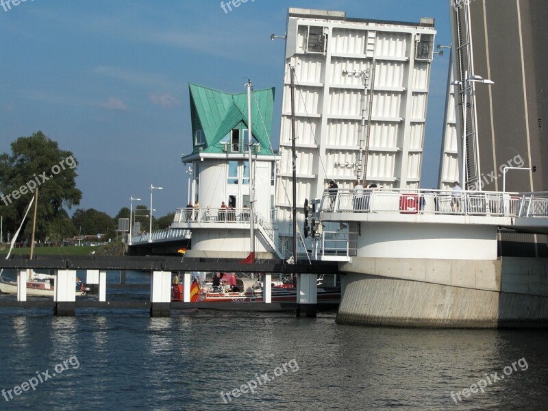 Kappeln Schlei Mecklenburg Drawbridge Bridge