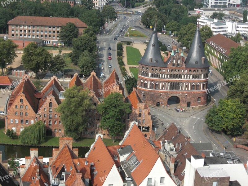 Holsten Gate Lübeck Hanseatic League Hanseatic City Historically