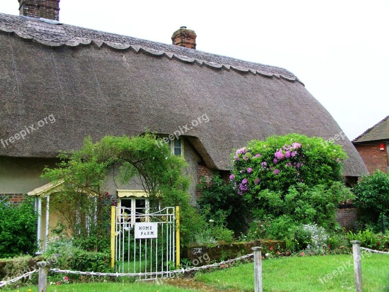 House Thatch Roof Home Thatch Cottage