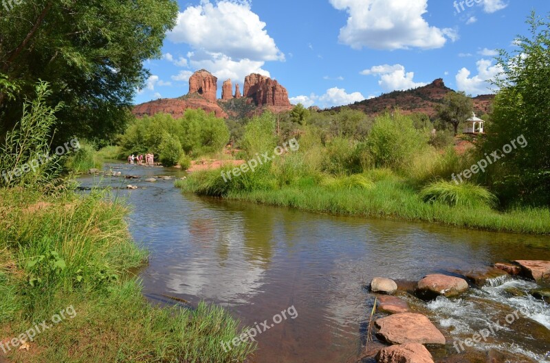 Sedona Arizona Cathedral Rock Southwest Landscape