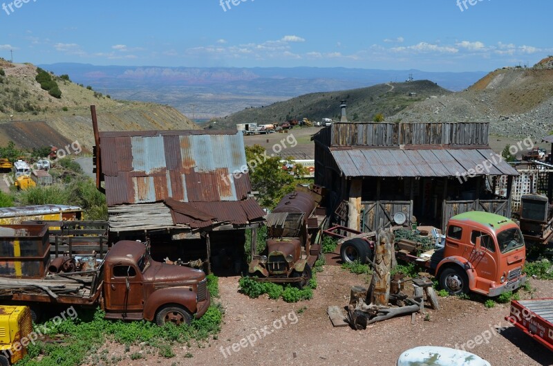 Jerome Arizona Town Old Copper