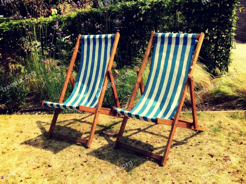 Chairs Vacation Holiday Beach Relaxation