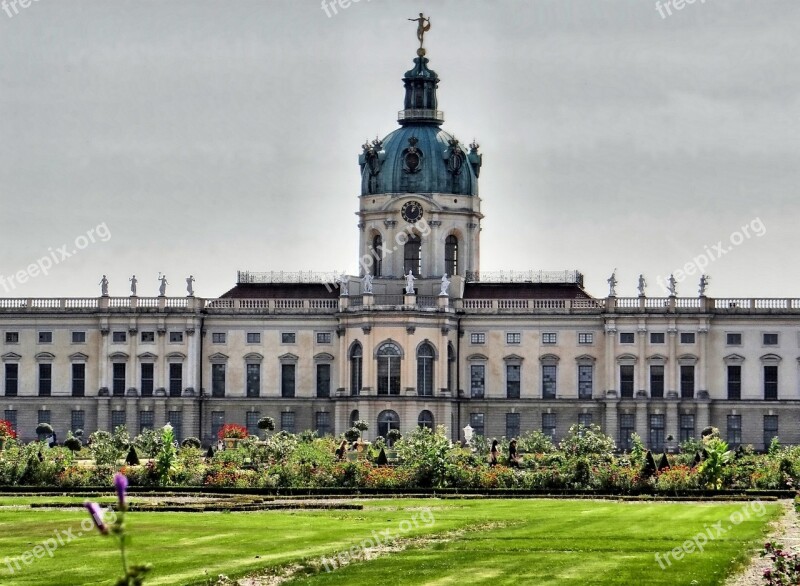 Castle Charlottenburg Back Berlin Places Of Interest Capital