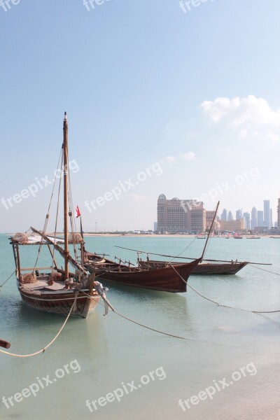 Ship Dow Qatar Free Photos