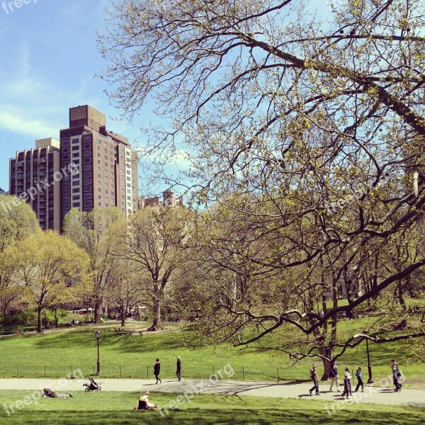 New York City Central Park Manhattan Urban Outdoors