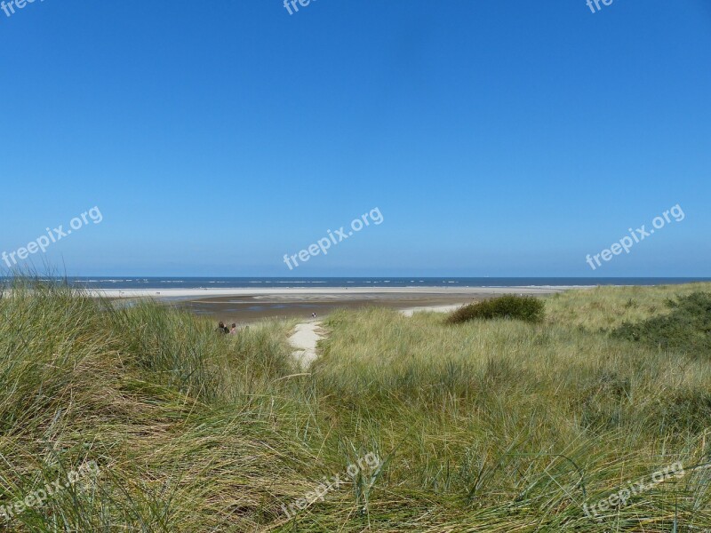 Langeoog East Frisia Island Coast North Sea