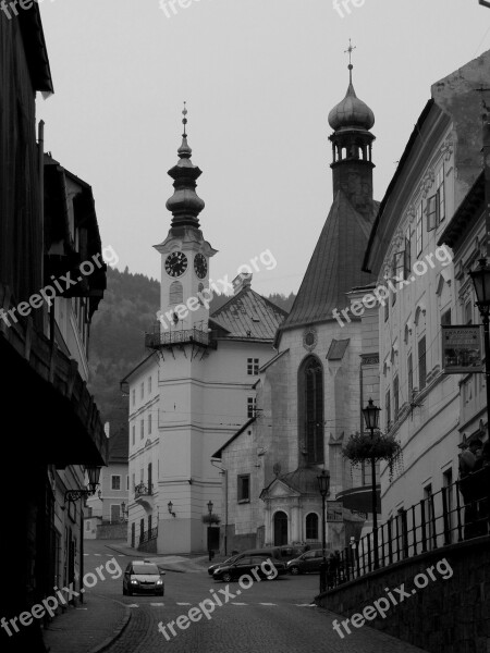 Church City Path Old Town Old Building