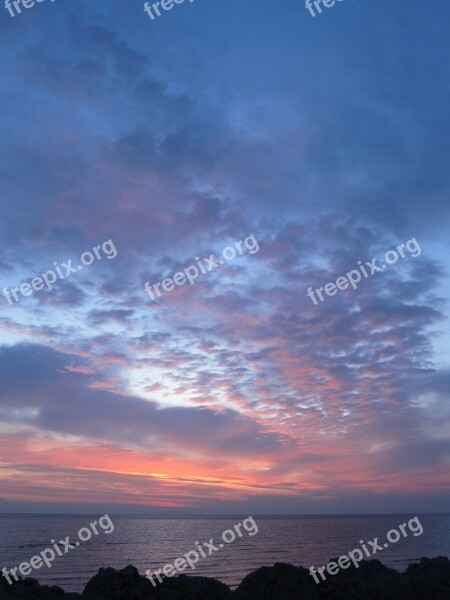 Ijsselmeer Holland Sky Netherlands Summer