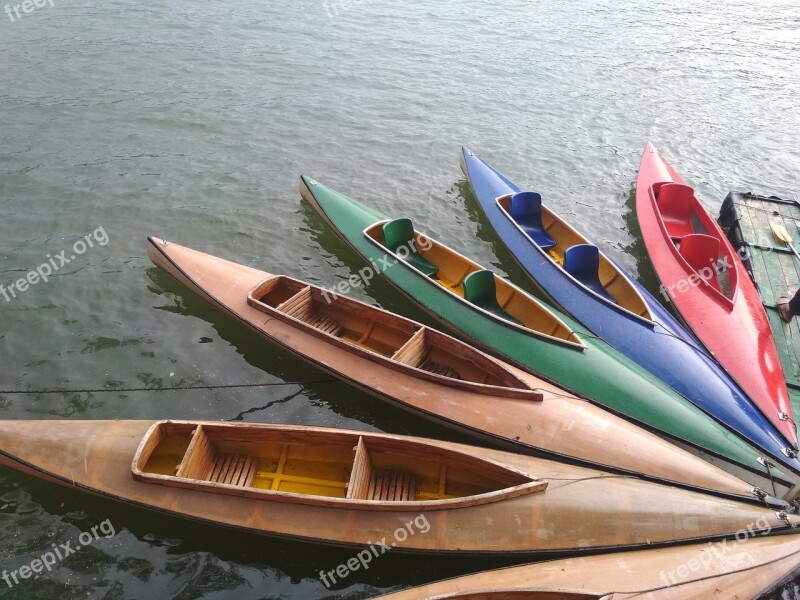 Kayak Kayaking Lake Canoeing Rowing