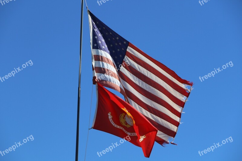 Livermore American Flag California Bay Area Free Photos