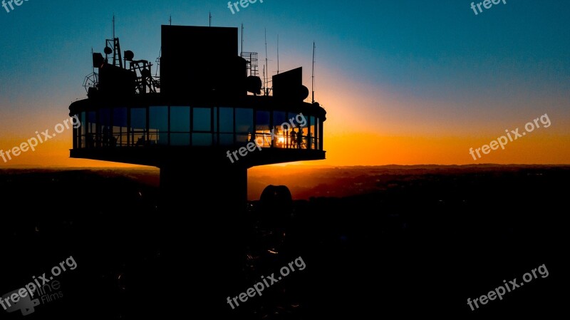 Mirante Panoramic Tower City Overview