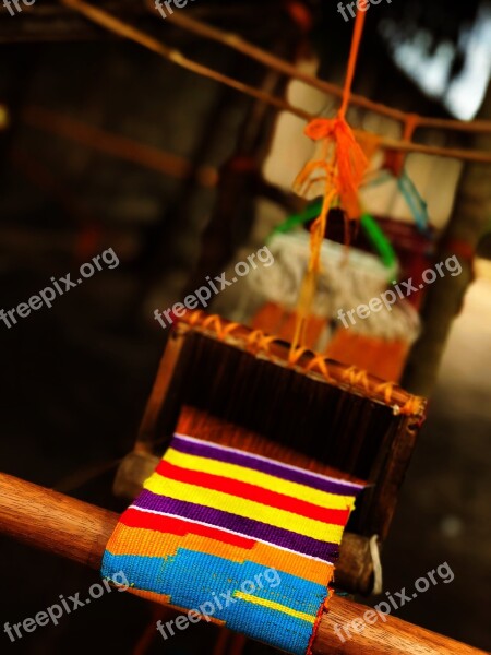 Kente Loom Tradition Volta Ghana