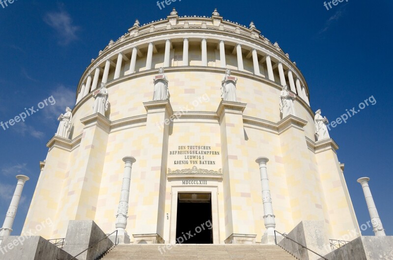 Befreiungshalle Kelheim Bavaria Monument Michel Mountain