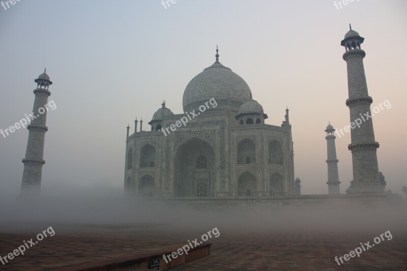 Taj Mahal Agra India Free Photos