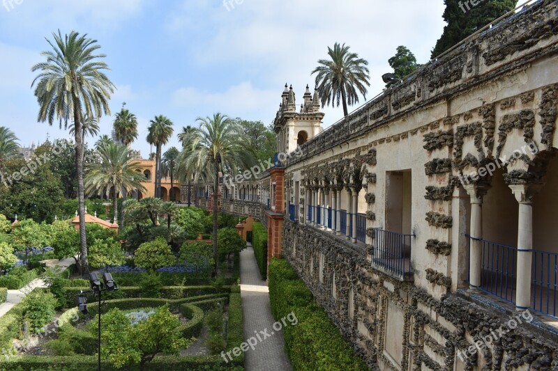 Real Alcázar De Sevilla Alcazar Seville Sevilla Spain