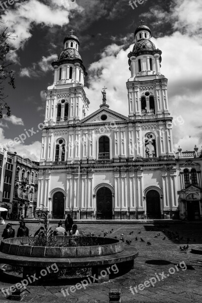 Santo Domingo Basin Ecuador Church Free Photos