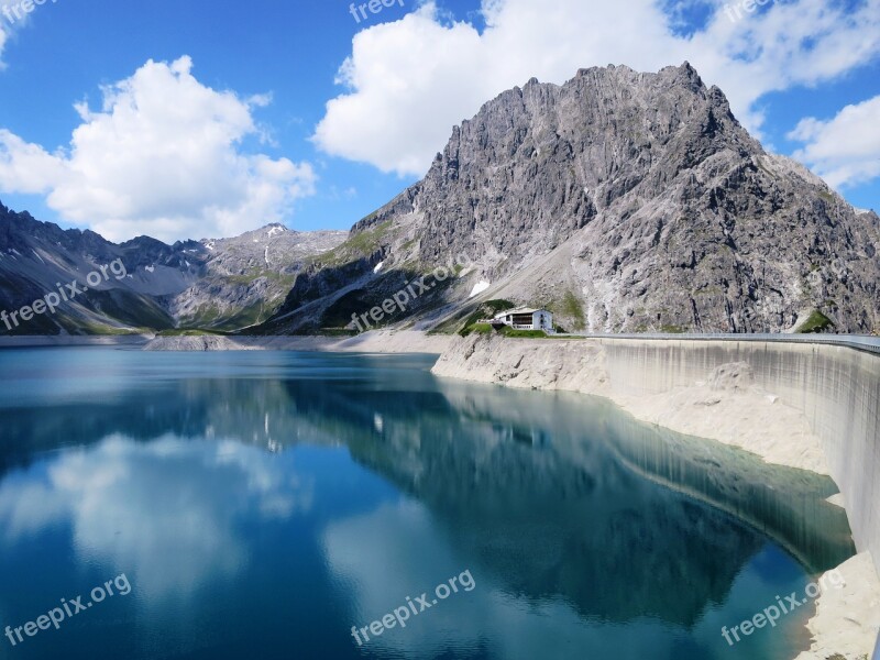 Luenersee Vorarlberg Austria Brandnertal Bergsee