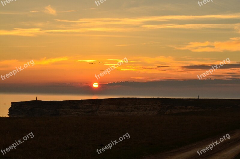 Tarhankut Lighthouse Journey Coast Sea