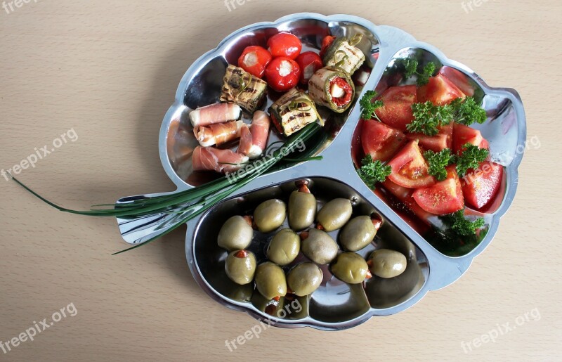 Starter Olives Eat Mediterranean Aperitif