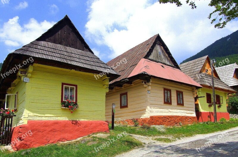 Slovakia Countryside Rural Architecture Unesco Wooden Buildings