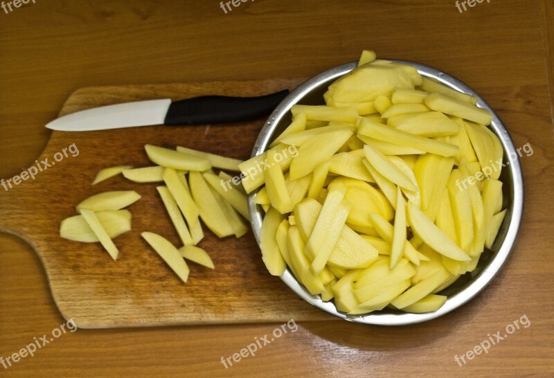 French Fries Potato Vegetables Free Photos