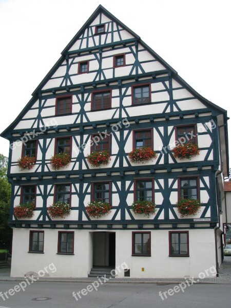 Fachwerkhaus Historically Truss Building Old