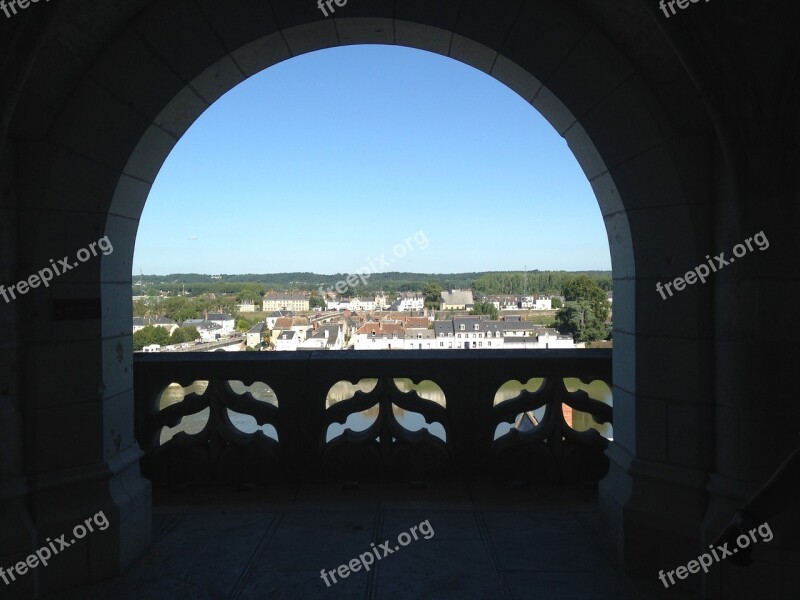 Chenonceau Porch Castle France Free Photos