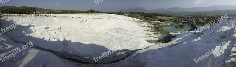 Pamukkale Turkey Limestone Free Photos