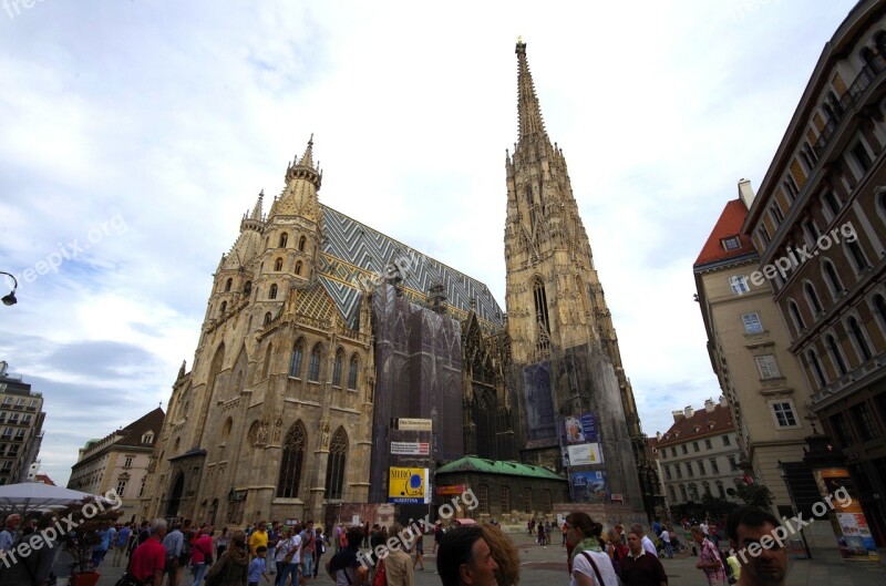 Vienna St Stephan's Cathedral Steffl Free Photos