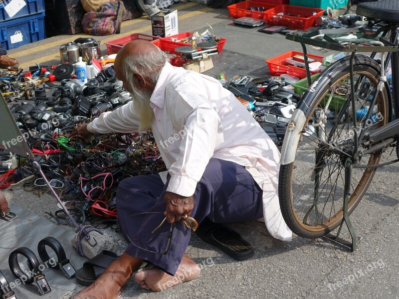 Flea Market Market Antiques Junks Vintage