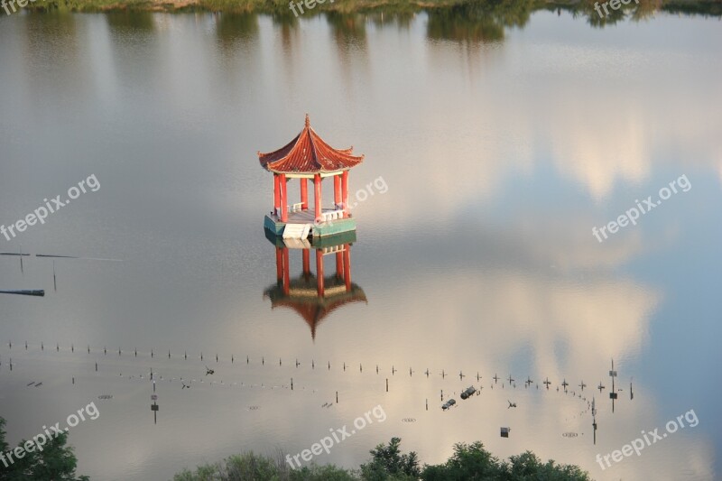 Inner Mongolia Gazebo The Water Cloud Natural