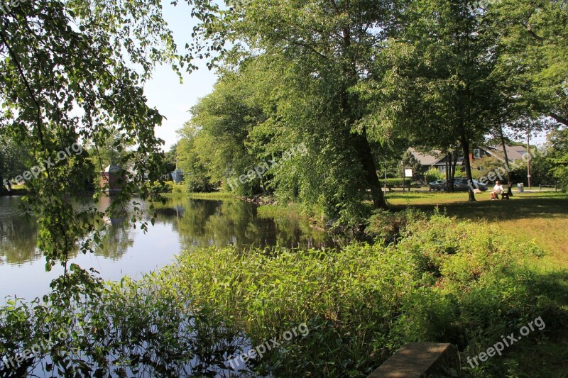 Pentucket Lake Lakes Trees Summer Haverhill