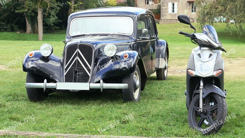 Automobile Black Traction Citroën Car