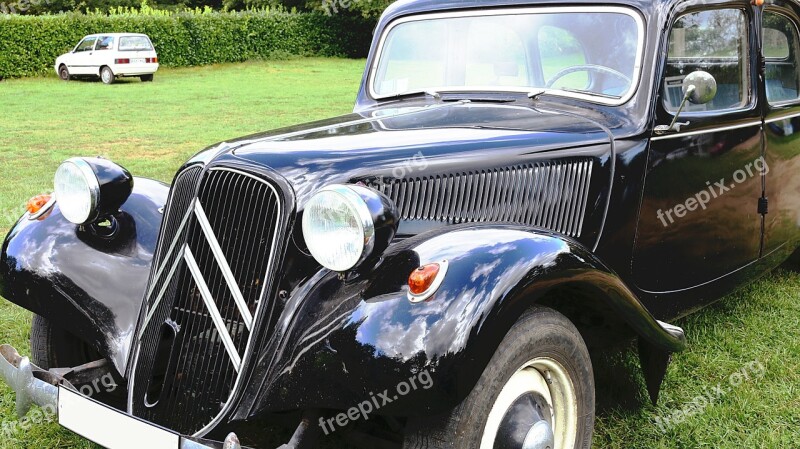 Automobile Black Traction Citroën Car