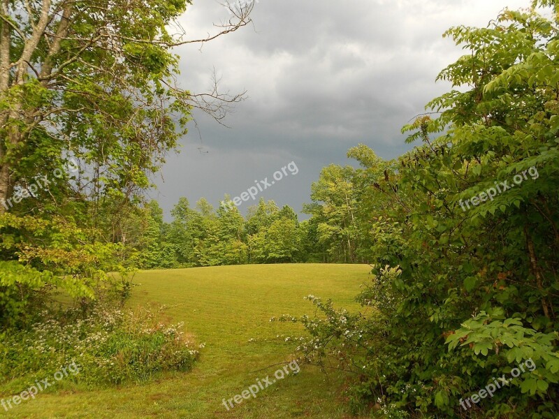 Field Storm Nature Sky Weather